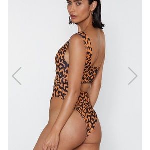 Leopard cut out swim